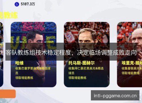 客队教练组技术稳定程度,决定临场调整成败走向 客队教练组技术稳定程度,决定临场调整成败走向